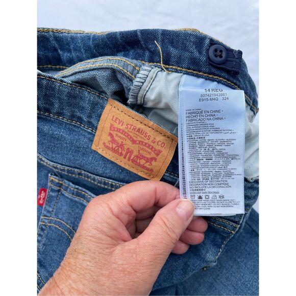 Levi’s size 14 bootcut  girls jeans. - Picture 4 of 7